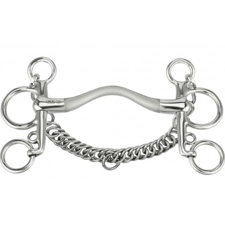 Mors pelham Sprenger Satinox tongopening