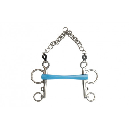 Mors pelham Metalab Flexi recht lange scharen