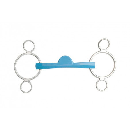 Verstelbaar bit Metalab Flexi 3 ringen halve maan