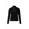 Functionele top met lange mouwen Luminox Horze dames - Zwart