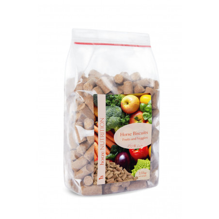 Horze Fruit- & Groentesnoepjes 2,5 kg Koekjes