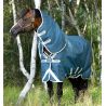 Horseware Amigo AmEco 12 Plus 0g deken - Blauwgroen / grijs