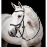 Bridon Horseware Micklem 2 Competition met rubberen teugels - Zwart