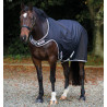 Wandeldeken Horseware Amigo 100g - Zwart / zilver / rood
