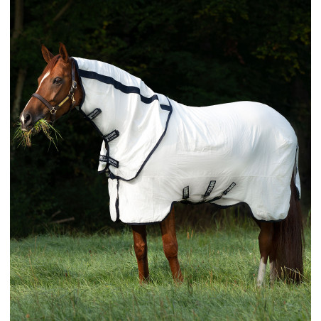 Rambo Natura Summer 0g vliegendeken met halsstuk Horseware