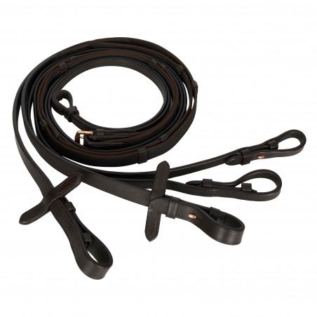 Dubbele teugels Imperial Riding Anti-slip grip