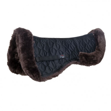 Echte schapenvacht schokdemper HKM-stijl