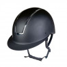 Lady Shield Helm HKM - Zwart / glanzend zilver