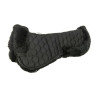Echte schapenvacht schokdemper HKM - Zwart