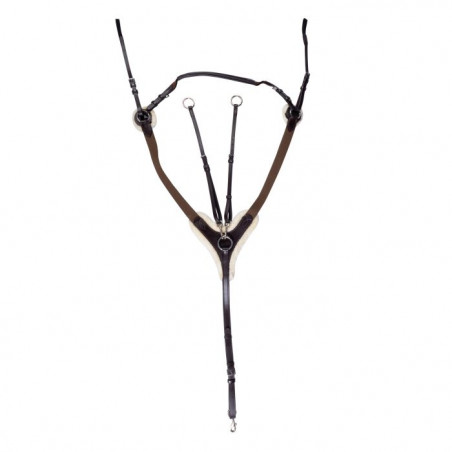 Borsttuig Cambridge synthetische schapenvacht HKM