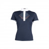 Wedstrijdpolo Kayla HKM - Donkerblauw