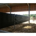 Rubber MC 2000mm - scheiding voor paardenboxen
