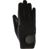 Winterhandschoenen van synthetisch leer HKM - Zwart