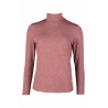 Lange mouwen coltrui T-shirt Ruby HKM - Roest