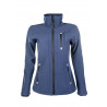 Softshell jas Sport HKM Dames en Kinderen - Donkerblauw
