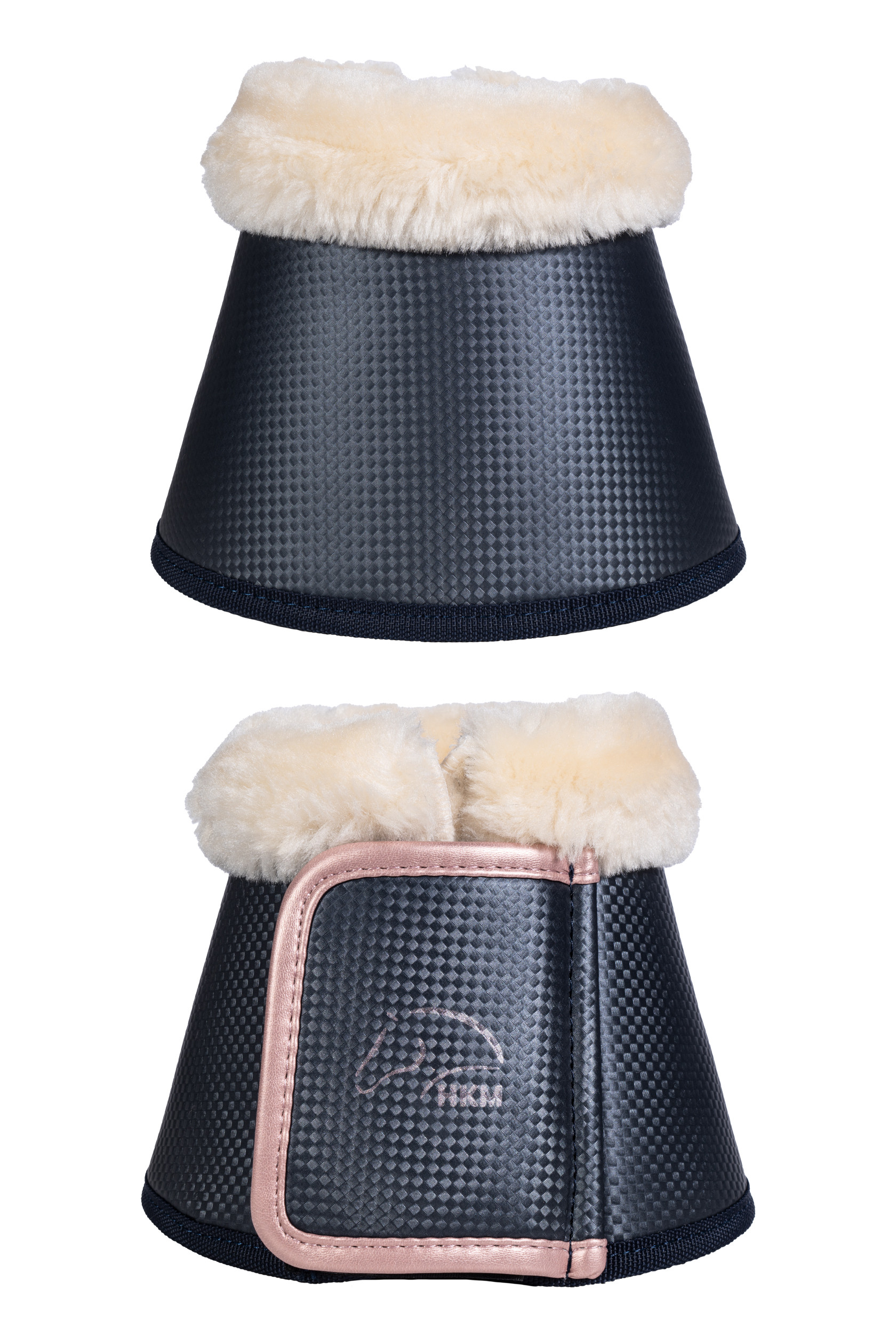 Roségouden Glamour Stijl Springschoenen HKM Donkerblauw Roségouden Glamour Stijl Springschoenen HKM Donkerblauw