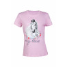 T-shirt Paardengeest HKM - Roze