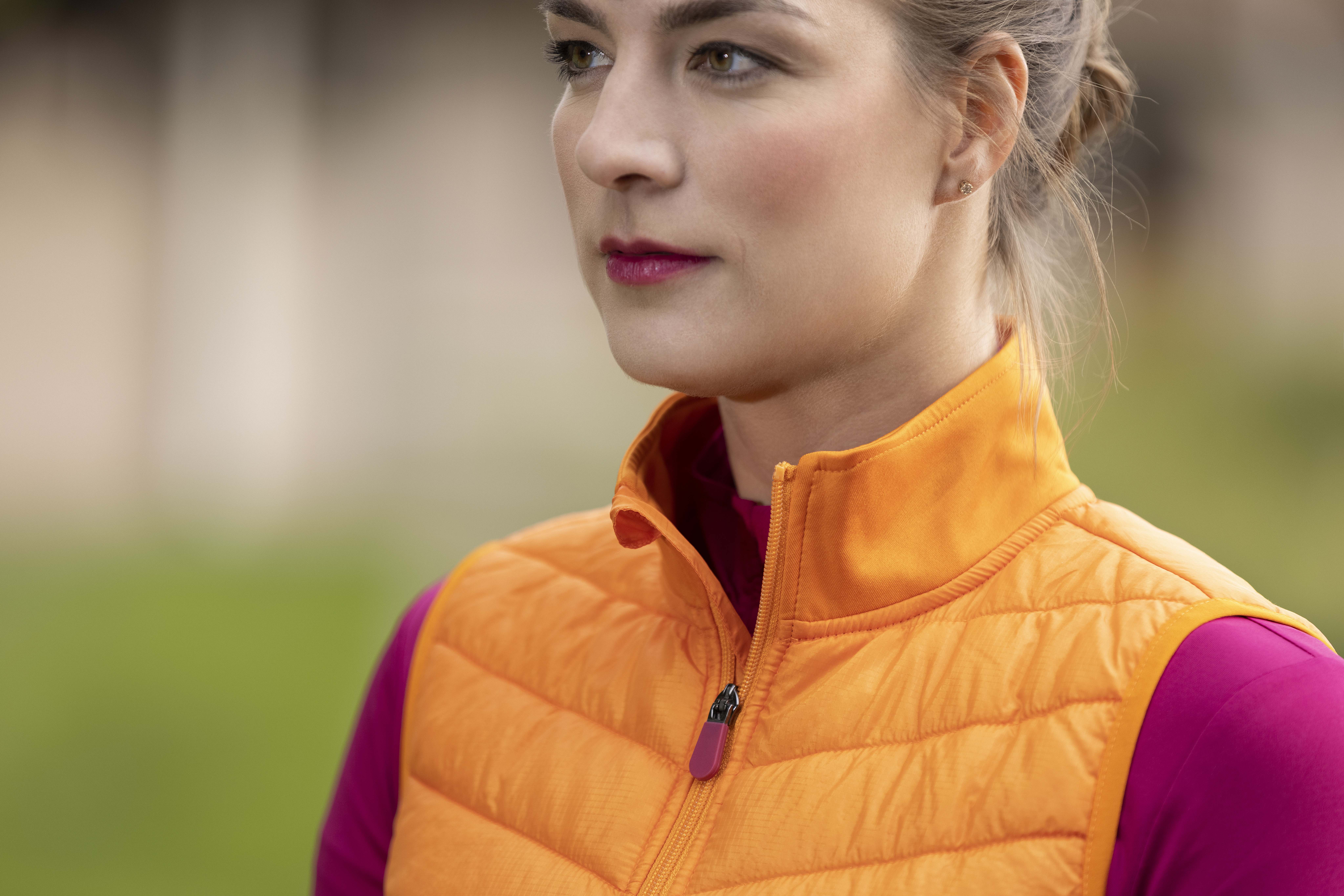 Mouwloze bodywarmer Basel Style HKM Oranje