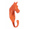 Aluminium hoofdstelhanger paard HKM - Oranje