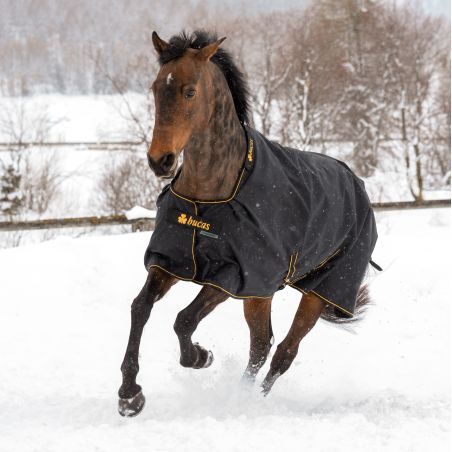 Bucas Irish Turnout Light 50g deken met halsstuk