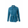 Dames overshirt Alyssa Horze - Legioenblauw