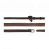 Rubberen teugels 5/8 Dy’on Working - Bruin