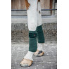 Polar Fleece Velvet Parels Kentucky Polobanden - Donkergroen