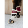 Jong paarden kogelbeschermer Velvet vegan schapenvacht Kentucky - Bordeaux