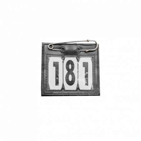 PVC Nummerhouder met veiligheidsspeld Kentucky