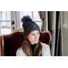 Bonnet Pompon Kentucky - Grijs