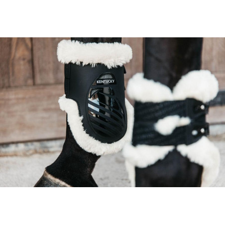 Elastische kogelbeschermer vegan schapenvacht Kentucky