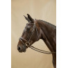 Bridon Combiné Met Brede Neusriem Working By Dy'on - Bruin