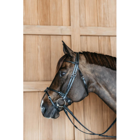 Ronde leren hoofdstel Working By Dy'on