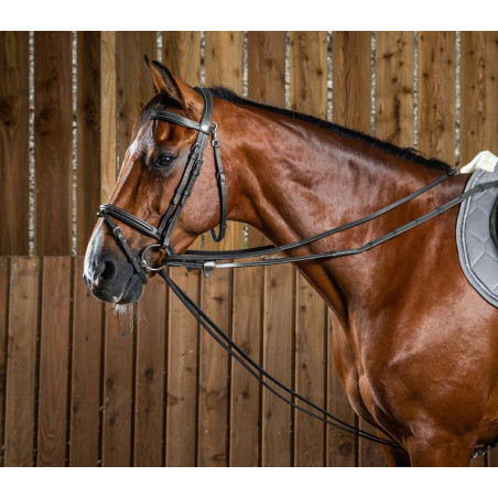 Duitse teugels Volledig Leer 1/2 Working Van Dy'on