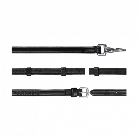 Hunter teugels 1/2 met karabijnhaak Dy'on
