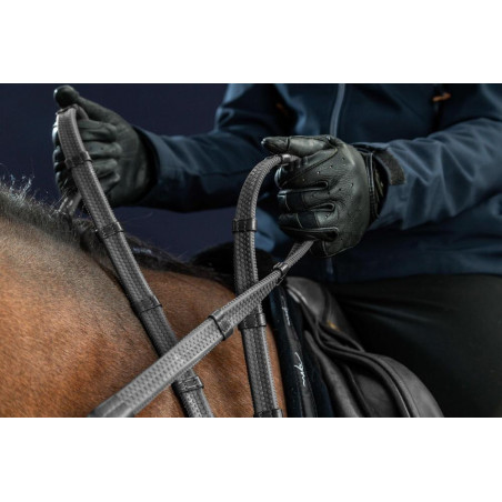 Rubberen teugels 1/2 met 7 stops New English Collection by Dy'on