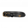 Halsband Voor Hond Met Decoratieve Stiksels Dy'on - Zwart