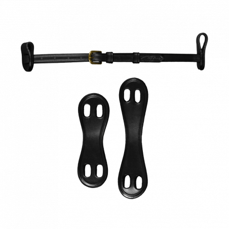 Onderkinriem 1/2 Met 2 Verwijderbare Bevestigingen D Collection by Dy'on