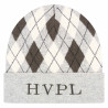 HV Polo Argyle bonnet - Gemêleerd grijs