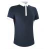 Wettkampf-Poloshirt Flags & Cup Herren Wako Kurzarm - Marine