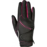 Handschoenen HKM Fashion - Zwart / fuchsia
