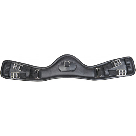 Leren singel HKM Dressuur Anatomic elastisch