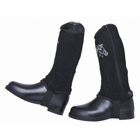 Mini Chaps HKM Kids imitatie nubuck geweven deel