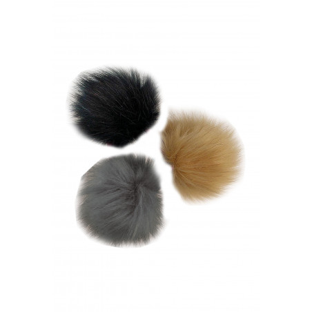 Pompon voor toque HKM per 3