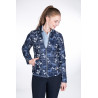 Gewatteerde jas HKM Bloomsbury - Donkerblauw / wit