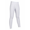 Legging HKM Lisa full seat siliconen - Wit