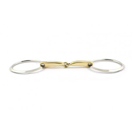 Mondstuk 2 platte ringen 90 mm Jump'In vierkant 14 mm