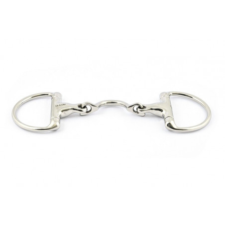 Olivenspoor Jump'In dubbel gebroken met tongvrijheid geblokkeerd