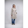 Lange Trenchcoat Harcour Tweeta - Beige