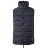 Mouwloze lichte bodywarmer Horze Amber kind - Marineblauw
